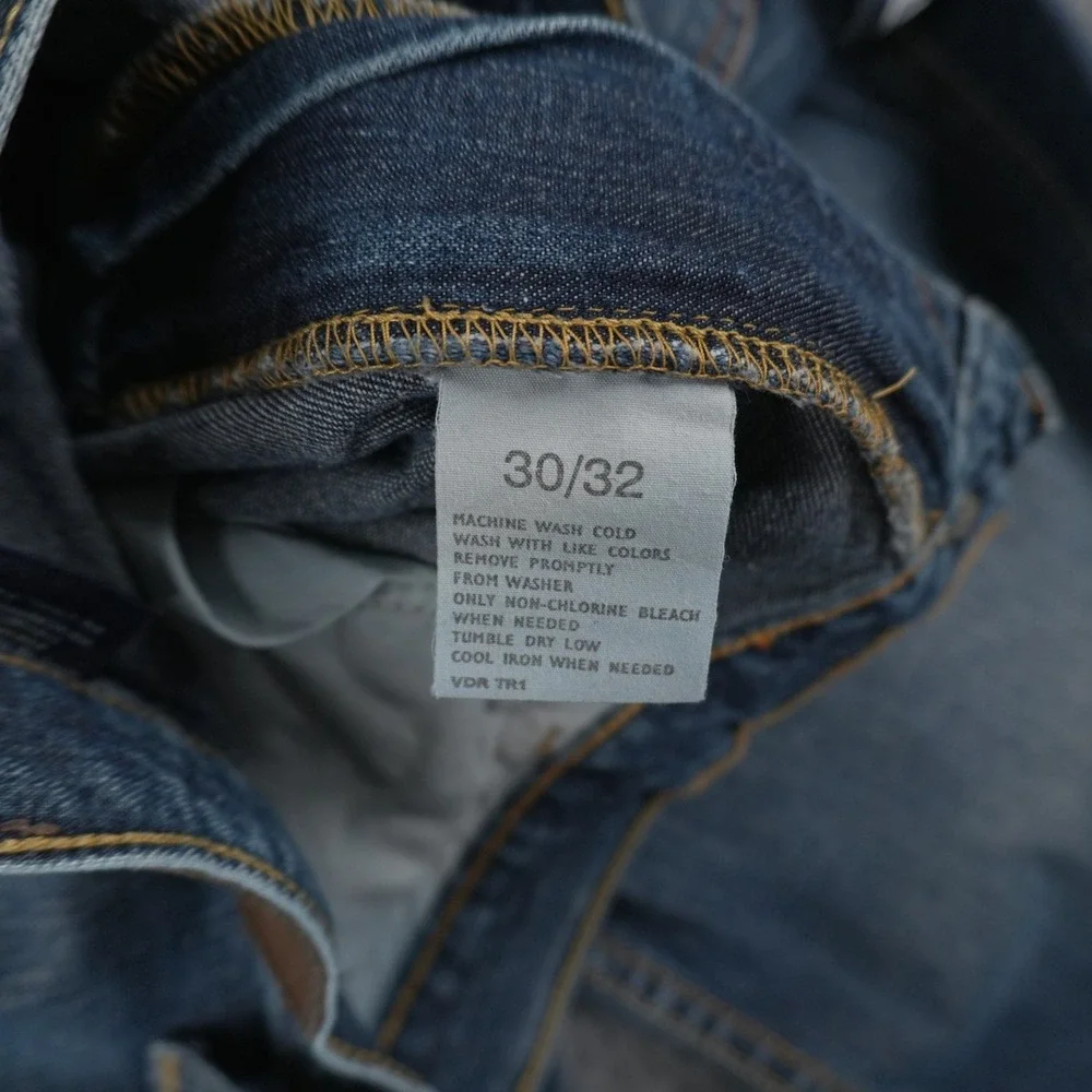 Nautica Jeans Company Carpenter BAGGY Pants Mens 30x32 Denim Utility Hammer Loop